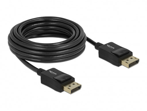 Delock 85305 Coaxial Displayport Cable 8K 60 Hz 6 M