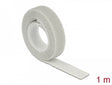 Delock 18274 Hook-And-Loop Tape On Roll L 1 M X W 13 Mm Grey