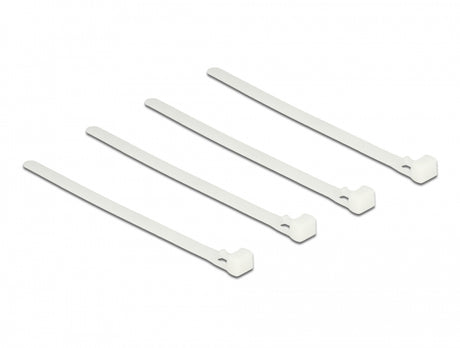 Delock 18638 Cable Ties Releasable White L 150 X W 7.5 Mm 100 Pieces