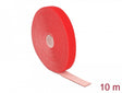 Delock 18724 Hook-And-Loop Tape On Roll L 10 M X W 20 Mm Red