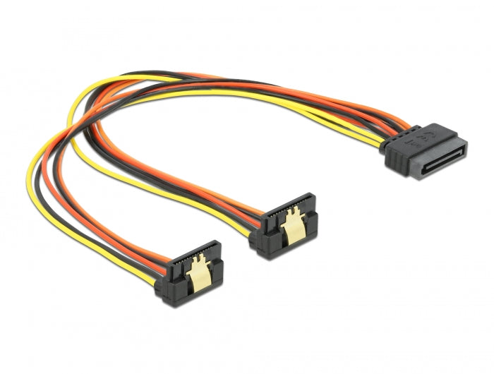 Delock 60159 Cable Sata 15 Pin Power Plug With Latching Function