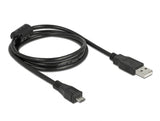 Delock 82299 Usb 2.0 Cable Type-A Male To Usb 2.0 Micro-B Male 1 M Black