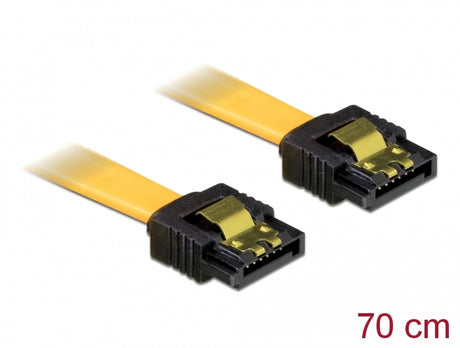 Delock 82481 Sata 3 Gb/S Cable 70 Cm Yellow