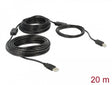 Delock 83557 Cable Usb 2.0 Type-A Male > Usb 2.0 Type-B Male 20 M