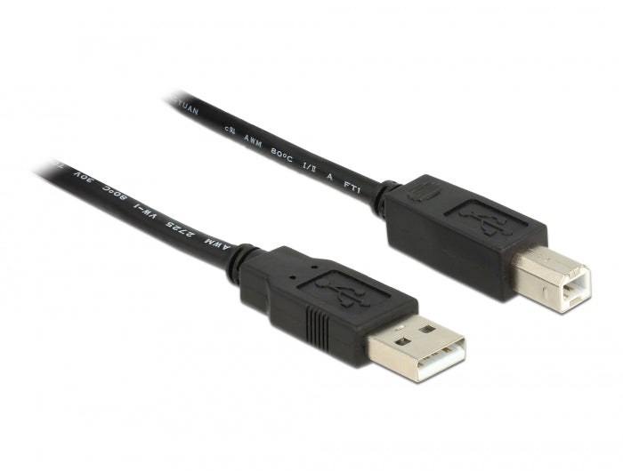 Delock 83557 Cable Usb 2.0 Type-A Male > Usb 2.0 Type-B Male 20 M