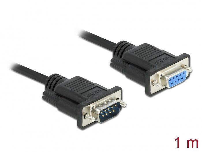 Delock 86578 Serial Cable Rs-232 D-Sub 9 Male To Female