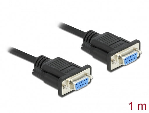 Delock 86608 Serial Cable Rs-232 D-Sub9 Female To Female Null Modem