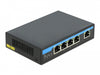 Delock 87764 Gigabit Ethernet Switch 4 Port Poe + 1 Rj45