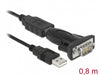 Delock 61425 Adapter Usb 2.0 Type-A > 1 X Serial Db9 Rs-232