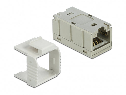 Delock 86012 Adapter Rj45 Jack To Rj45 Jack Compact Cat.6A Metal