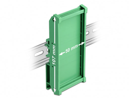 Delock 66572 Board Holder (107 Mm) For Din Rail 5 Cm Long