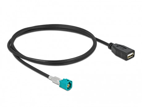 Delock 90487 Cable Hsd Z Male To Usb 2.0 Type-A Female 1 M Premium