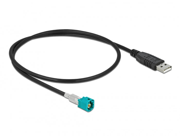 Delock 90489 Cable Hsd Z Male To Usb 2.0 Type-A Male 0.5 M