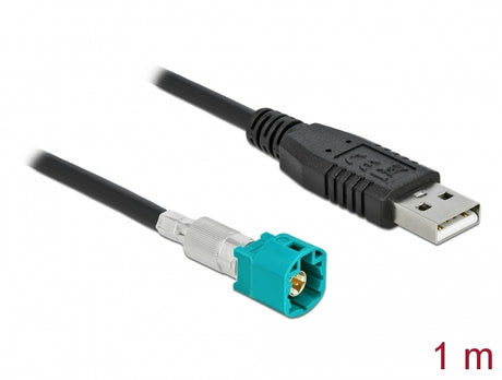 Delock 90490 Cable Hsd Z Male To Usb 2.0 Type-A Male 1 M