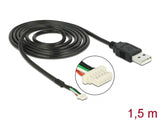 Delock 95986 Usb 2.0 Connection Cable For 5 Pin Camera Modules V1.9 1.5 M