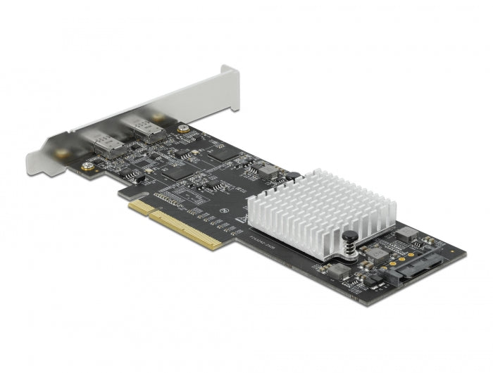 Delock 89011 Pci Express X8 Card To 2 X External Superspeed Usb 20 Gbps