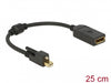 Delock 62638 Adapter Mini Displayport 1.2 Male With Screw > Displayport