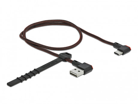 Delock 85280 Easy-Usb 2.0 Cable Type-A Male To Usb Type-C™ Male Angled