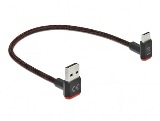 Delock 85274 Easy-Usb 2.0 Cable Type-A Male To Usb Type-C™ Male Angled