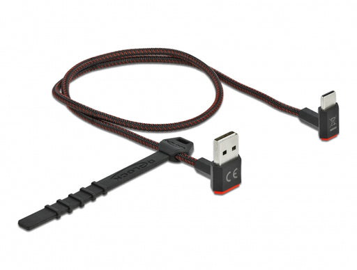 Delock 85275 Easy-Usb 2.0 Cable Type-A Male To Usb Type-C™ Male Angled