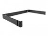 Delock 43318 19″ Wall Mount Rack 1U Foldable Black