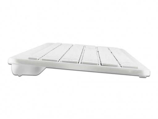 Delock 12014 Usb Keyboard 2.4 Ghz Wireless White (Flat)