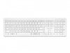 Delock 12014 Usb Keyboard 2.4 Ghz Wireless White (Flat)