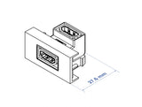 Delock 81304 Easy 45 Hdmi Module Angled 90° 22.5 X 45 Mm