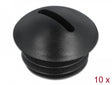 Delock 60229 Sealing Plug M12 X 1.5 Black 10 Pieces