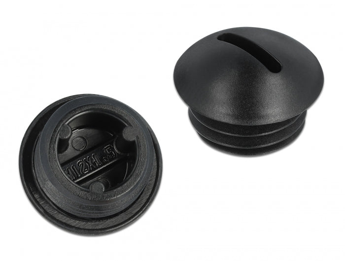 Delock 60229 Sealing Plug M12 X 1.5 Black 10 Pieces