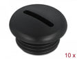 Delock 60230 Sealing Plug M16 X 1.5 Black 10 Pieces