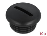 Delock 60230 Sealing Plug M16 X 1.5 Black 10 Pieces