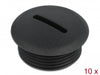 Delock 60232 Sealing Plug M25 X 1.5 Black 10 Pieces