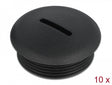 Delock 60233 Sealing Plug M32 X 1.5 Black 10 Pieces