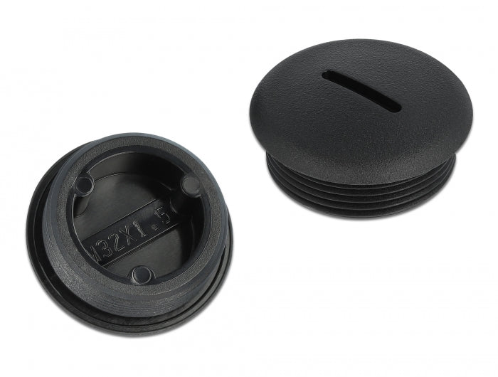 Delock 60233 Sealing Plug M32 X 1.5 Black 10 Pieces