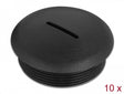 Delock 60234 Sealing Plug M40 X 1.5 Black 10 Pieces