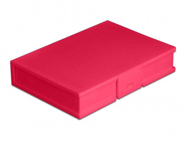 Delock 18374 Protection Box For 3.5″ Hdd Red