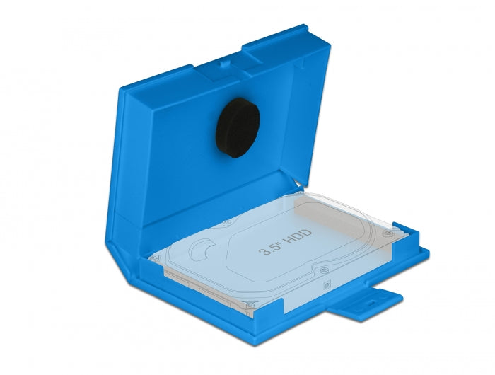 Delock 18373 Protection Box For 3.5″ Hdd Blue