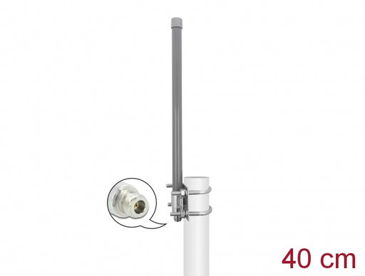 Delock 12695 433 Mhz Antenna N Jack 2 Dbi 40 Cm Omnidirectional