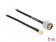 Delock 89465 Antenna Cable N Plug > Sma Plug Rg-58 C/U 5 M