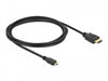 Delock 82664 Cable High Speed Hdmi With Ethernet A Male > Micro-D Male 2 M