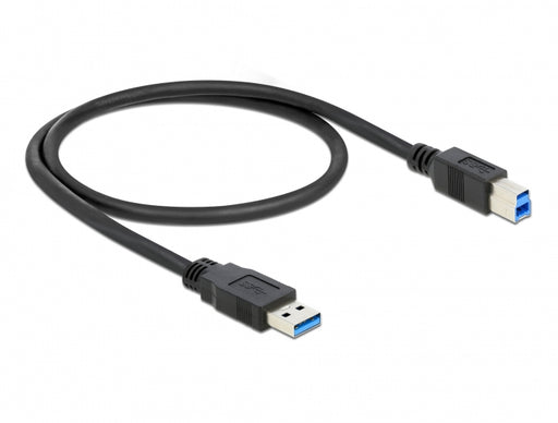 Delock 85065 Cable Usb 3.0 Type-A Male > Usb 3.0 Type-B Male 0.5 M Black