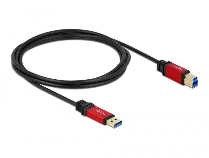 Delock 82757 Cable Usb 3.0 Type-A Male > Usb 3.0 Type-B Male 2 M Premium