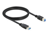 Delock 85067 Cable Usb 3.0 Type-A Male > Usb 3.0 Type-B Male 1.5 M Black