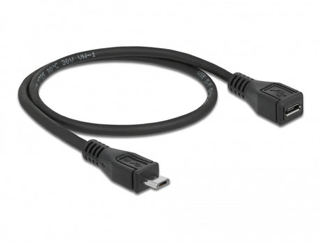 Delock 83567 Extension Cable Usb 2.0 Type Micro-B Male