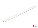 Delock 20704 Cable Duct Self-Adhesive 30 X 8 Mm - Length 1 M White