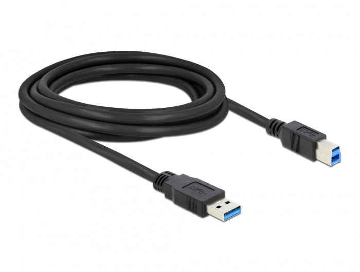 Delock 85069 Cable Usb 3.0 Type-A Male > Usb 3.0 Type-B Male 3.0 M Black