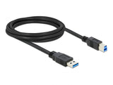 Delock 85068 Cable Usb 3.0 Type-A Male > Usb 3.0 Type-B Male 2.0 M Black