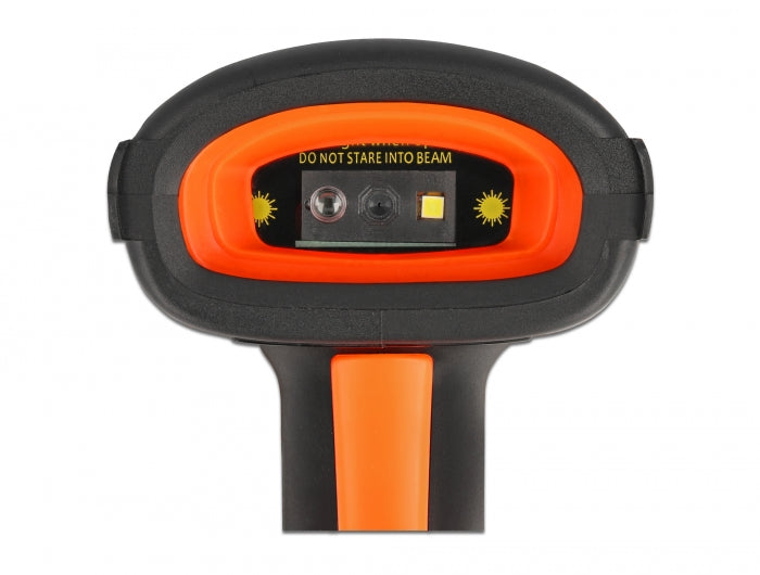 Delock 90507 Industrial Barcode Scanner 1D And 2D For 2.4 Ghz, Bluetooth Or Usb