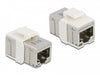 Delock 86012 Adapter Rj45 Jack To Rj45 Jack Compact Cat.6A Metal